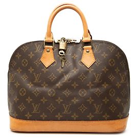 Bolsa Louis Vuitton Monogram Alma PM Castanha Marrom
