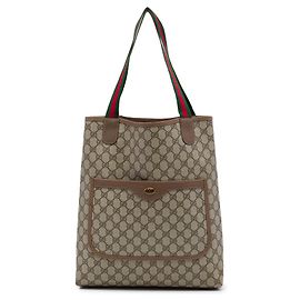 Bolso Tote Gucci GG Supreme Web Beige Beige