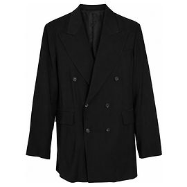 Autre Marque Nosso legado, Blazer trespassado em preto Preto