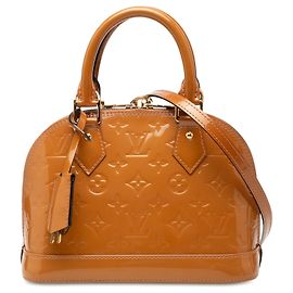 Bolso Louis Vuitton Monogram Vernis Alma BB Marrón Castaño