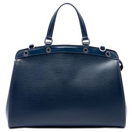 Borsa Louis Vuitton Epi Brea MM blu Blu