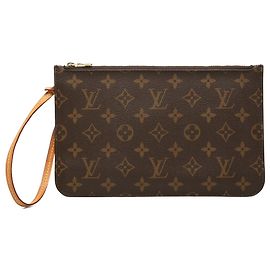 Bolso Louis Vuitton Monogram Neverfull MM Marrón Castaño