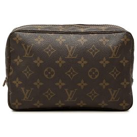 Pochette Louis Vuitton Monogram Trousse Toilette 23 Marron Marron