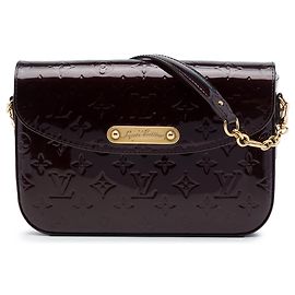 Bolsa de Ombro Louis Vuitton Monogram Vernis Rodeo Drive Roxa Roxo