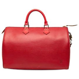 Bolso Boston Louis Vuitton Epi Speedy 35 Rojo Roja