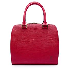 Sac à main Louis Vuitton Epi Pont Neuf rouge Rouge