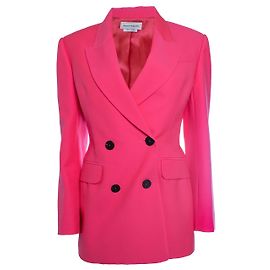 Alexander McQueen, pink double breasted blazer Pink