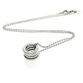Bulgari Bvlgari B.Zero1 Anhänger 18K Weißgold Silber