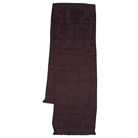 Autre Marque Cachecol Dior Homme 2010s Oblique Diorissimo Monogram Marrom