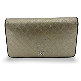Chanel 19 Flap Quilted Lambskin Long Dorado