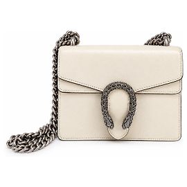 Gucci Dionysus Leather Medium Beige