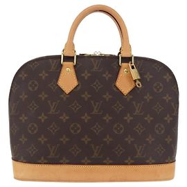Louis Vuitton Alma Monogram Canvas PM Brown