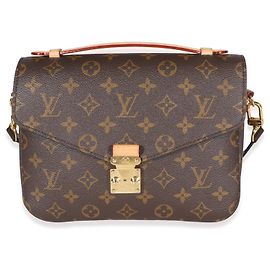 Louis Vuitton Monogram Canvas Pochette Metis Marron