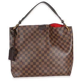 Louis Vuitton Damier Ebene Canvas Graceful MM Castaño