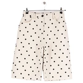 Pantalones cortos de algodón blanco Baum und Pferdgarten Blanco