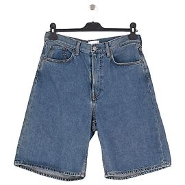 Short en denim bleu Cos Taille 26 Bleu