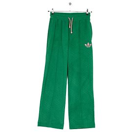 Pantalones anchos verdes Adidas Verde
