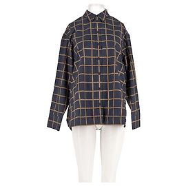 Camisa Marimekko de algodão azul marinho Azul marinho