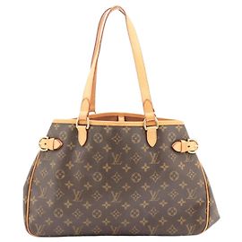 Louis Vuitton Bolsa Horizontal Batignolles Monogram vintage 2005 castanha Marrom