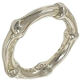 Autre Marque Anillo Tiffany Vintage Bamboo en plata de ley Plata