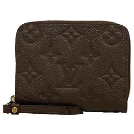 Louis Vuitton Monogram Empreinte Zippy Coin Purse Autre