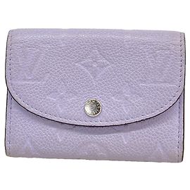 Portamonete Louis Vuitton Monogram Empreinte Porpora