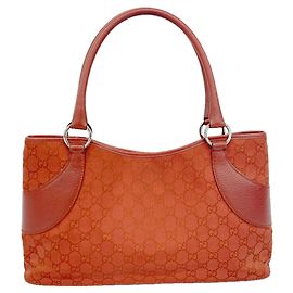 Gucci GG Canvas Tote Bag Rot
