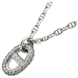 Hermès Nuevo collar Farandole de Hermes en oro blanco de 18K con diamante Otro