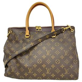 Bolso Louis Vuitton Monogram Pallas Morado oscuro