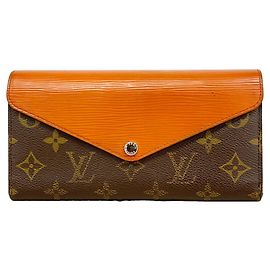 Portefeuille long tri-fold Louis Vuitton en Pimont Autre