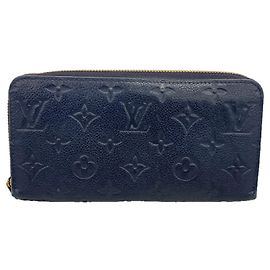 Louis Vuitton Monogram Empreinte Zippy Wallet Rot