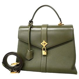 Sac à main Louis Vuitton Rose des Vents MM Kaki
