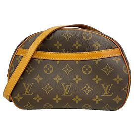 Bolsa de Ombro Louis Vuitton Monogram Blois M51221 Marrom