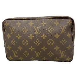 Louis Vuitton Monogram Toilette 23 Bag/Pouch Brown