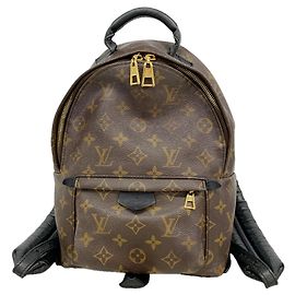 Sac à dos Louis Vuitton Monogram Palm Springs PM M41560 Marron Noir