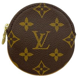 Louis Vuitton Monogram Coin Case Brown