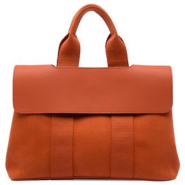 Hermès Orange Toile and Swift Valparaiso PM Orange
