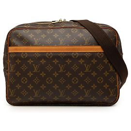 Louis Vuitton Brown Monogram Reporter GM Brown