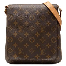 Louis Vuitton Brown Monogram Musette Salsa PM Short Strap Brown