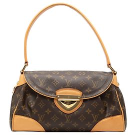 Louis Vuitton Brown Monogram Beverly MM Brown