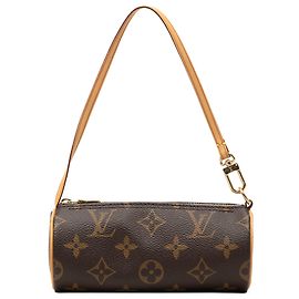Louis Vuitton Brown Monogram Papillon Pochette Brown