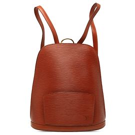 Louis Vuitton Brown Epi Gobelins Brown
