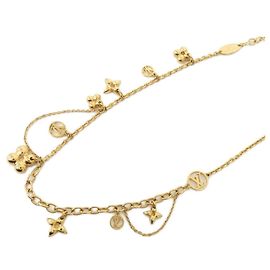 Louis Vuitton Blooming Necklace M64855 Golden