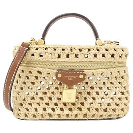 Sac à main Vanity Chain Louis Vuitton Beige