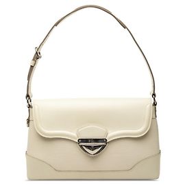 Sac à épaule Louis Vuitton Epi Bagatelle PM Blanc