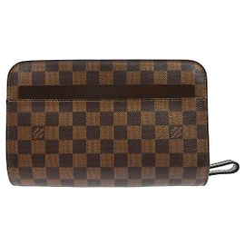 Louis Vuitton Pochette Saint Louis Damier Marrone