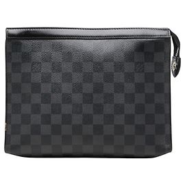 Louis Vuitton Damier Graphite Pochette Voyage MM Nero