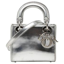 Bolsa Christian Dior Dior Lady Mini Prata