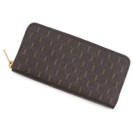 Cartera larga Yves Saint Laurent Castaño