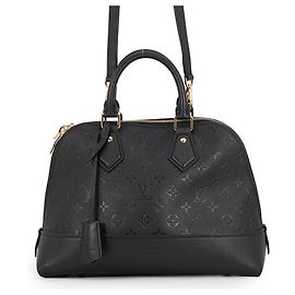 Bolsa de Ombro Louis Vuitton Monogram Empreinte Neo Alma PM Preto